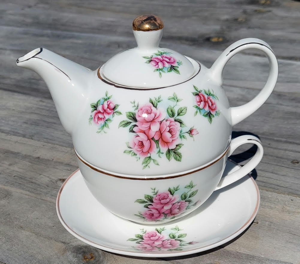 Pink Rose in Bloom TeaforOne (Custom)